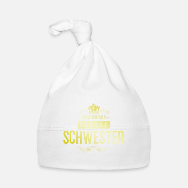 Ich werde Bald Schwester Baby Bio-Mütze