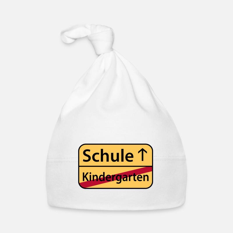 Kinder bye bye Kindergarten Schulkind 2022 Geschen Baby Bio-Mütze