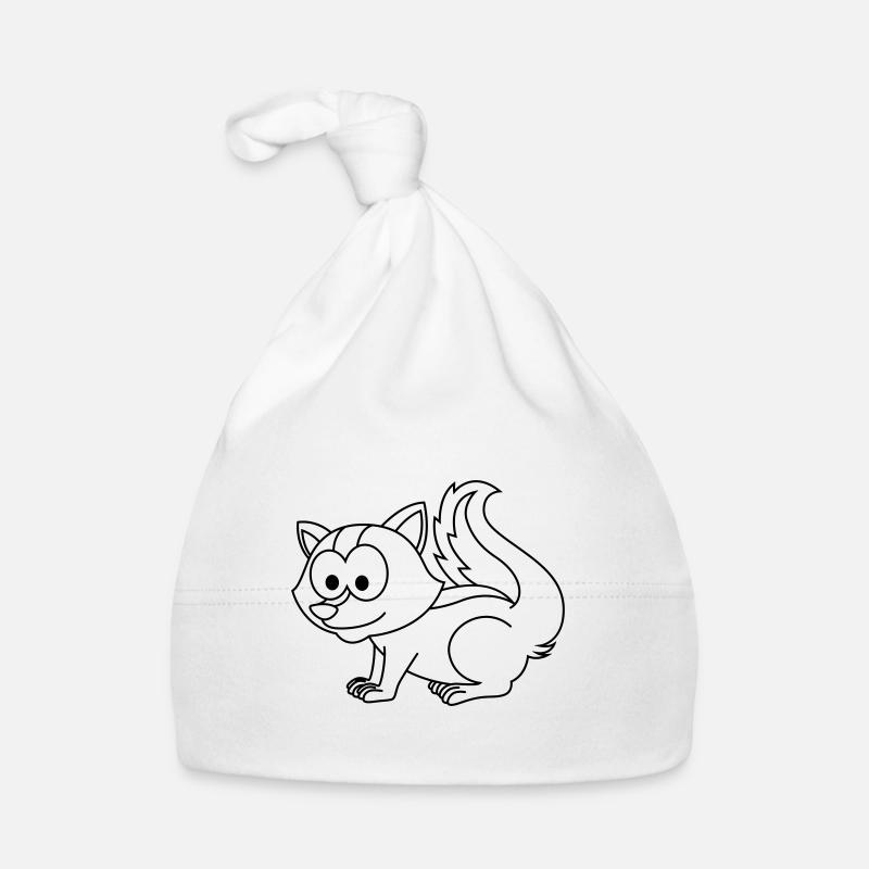 Stinker Comic Tier Baby Bio-Mütze