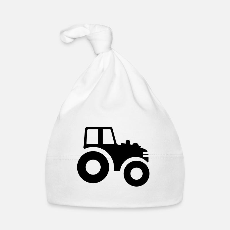 Symbole du tracteur Bonnet bio Bébé