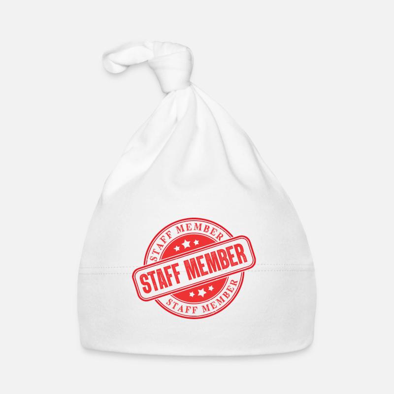 Staff Stamp Organic Baby Cap