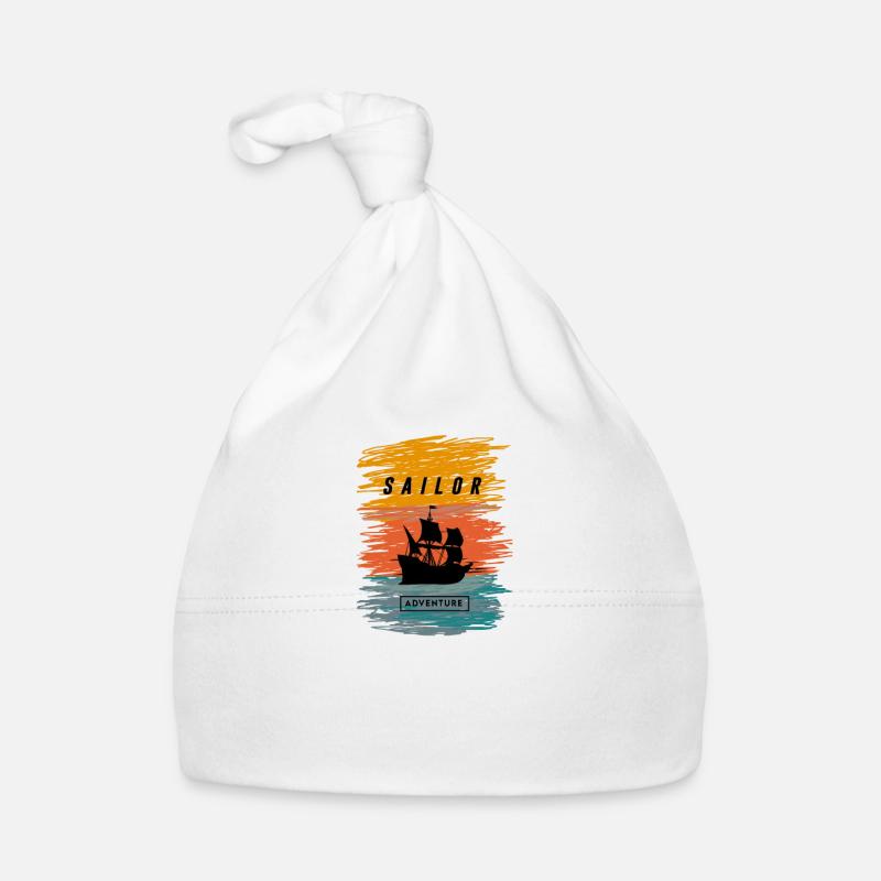 sailing Organic Baby Cap