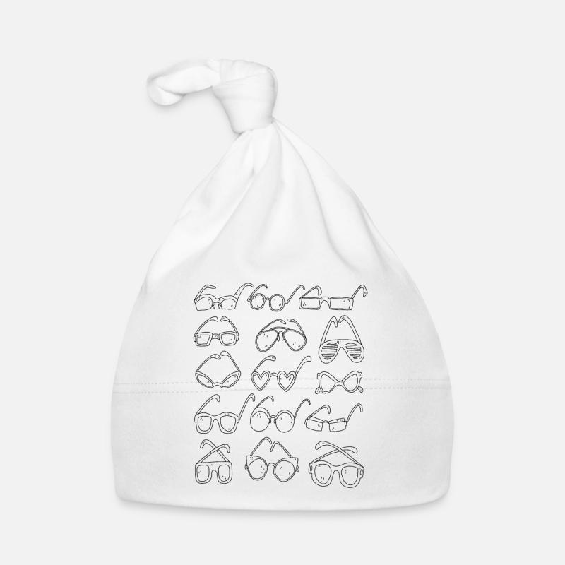 Glasses Organic Baby Cap
