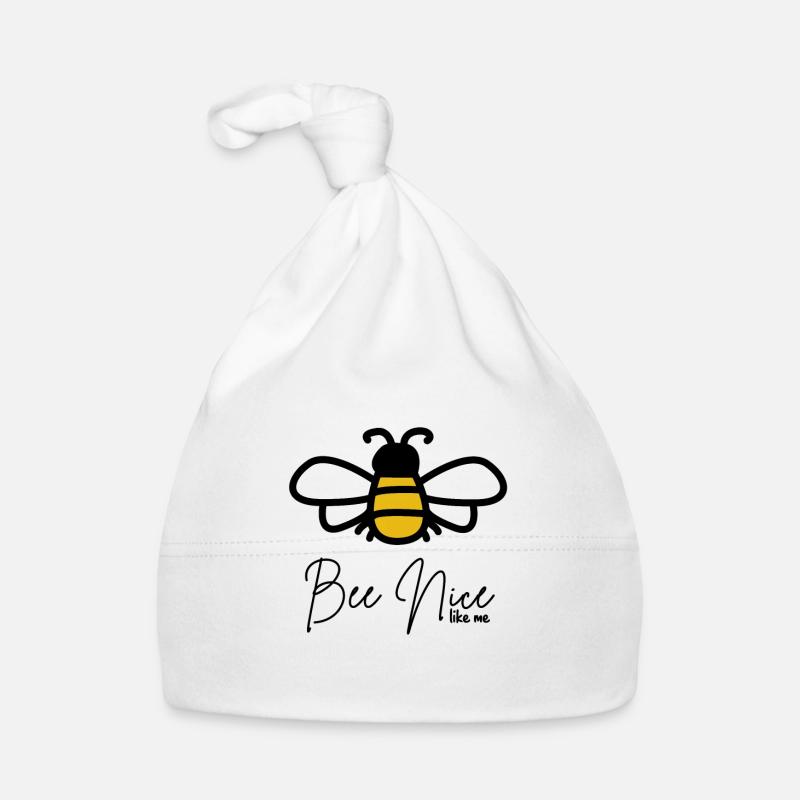 bee Organic Baby Cap