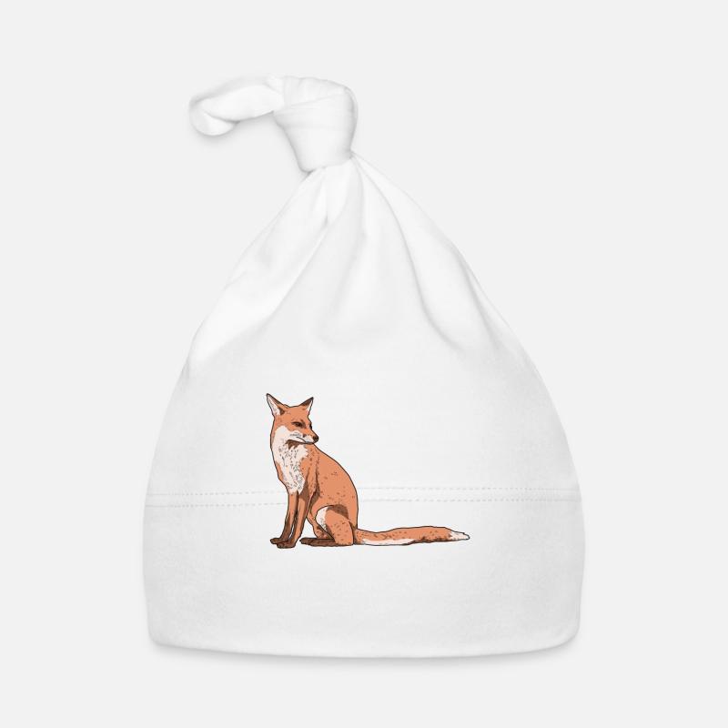Fox Organic Baby Cap