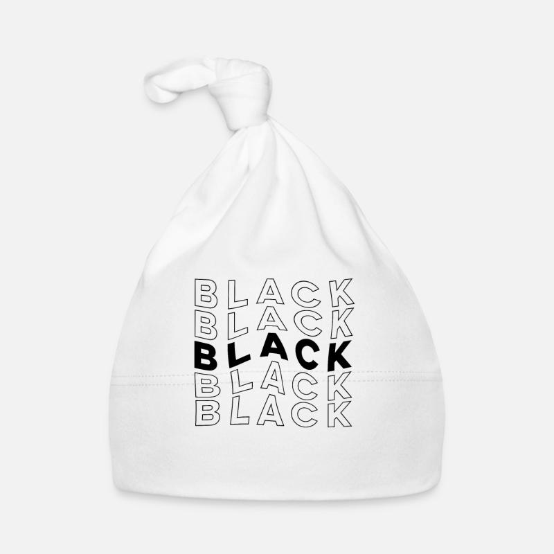 Plus de noir Bonnet bio Bébé