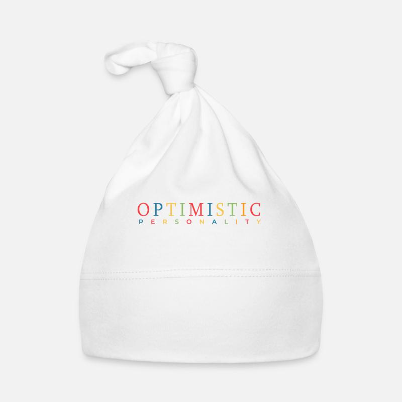 Optimist - Baby Bio-Mütze - Weiß