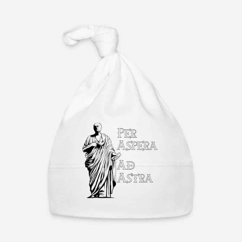 Seneca - Per Aspera Ad Astra Baby Bio-Mütze