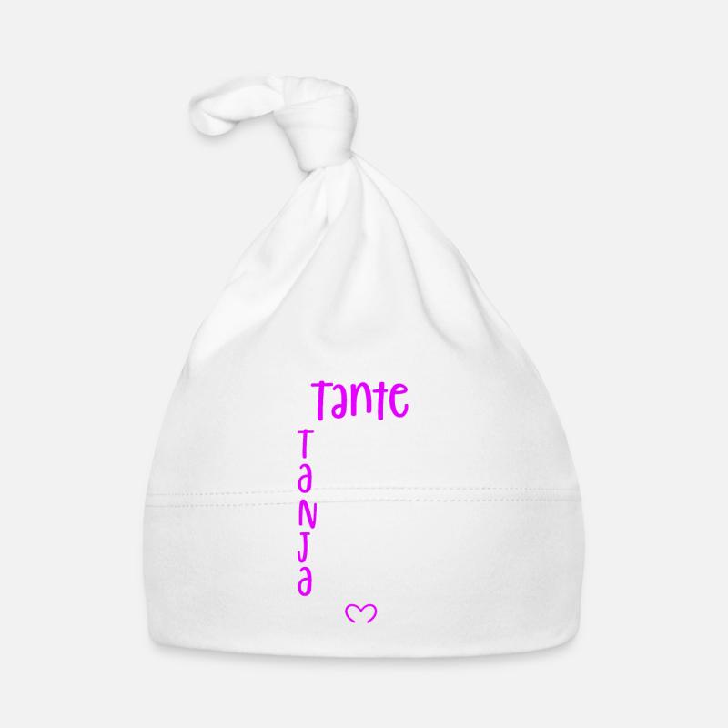 Tanja - beste Tante Baby Bio-Mütze