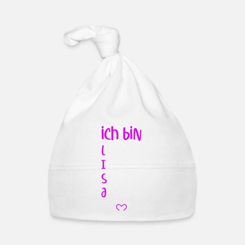 Für den besten Menschen - Ich bin Lisa Baby Bio-Mütze