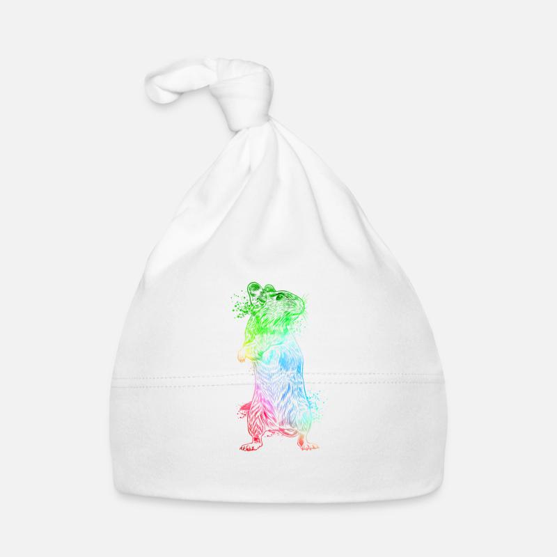 Degu coloré Bonnet bio Bébé