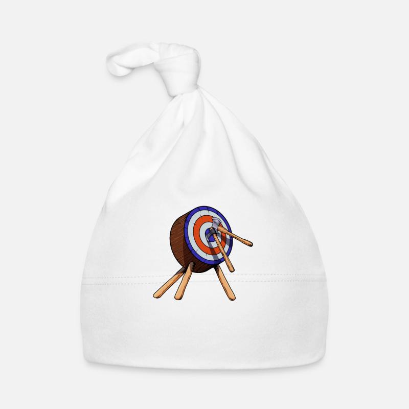 Axes in Target - Throw Axe Organic Baby Cap