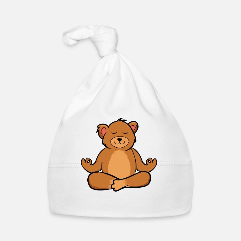 Auszeit Durchatmen Wusaaa Bär Baby Bio-Mütze