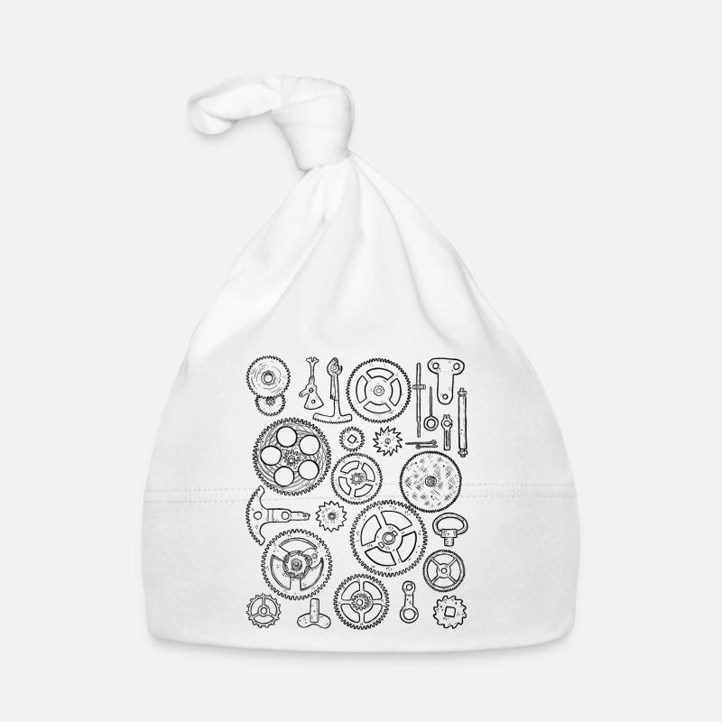 Pièces de montre Pièces de montre Engrenage Mécanisme Mouvement Bonnet bio Bébé