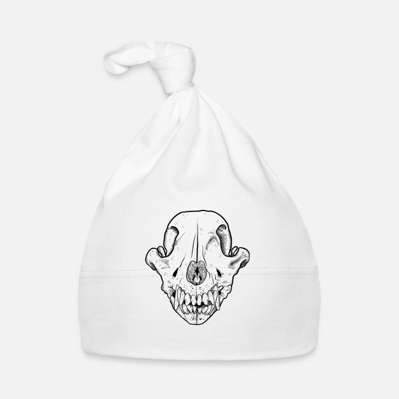 Crâne de chien Crâne de chien Crâne de chien Bonnet bio Bébé