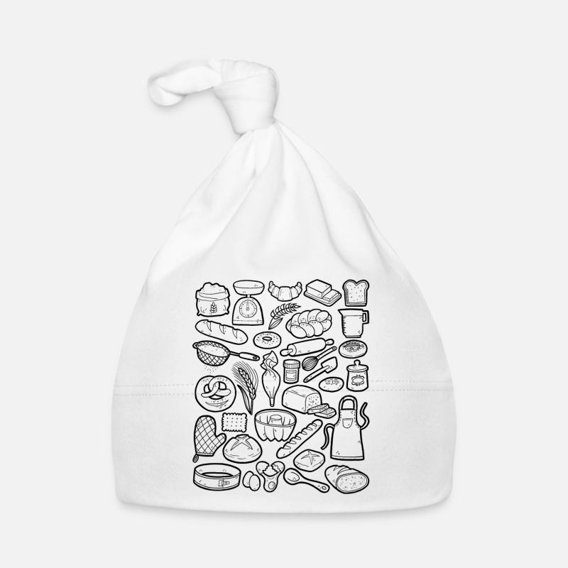 Backen & Bäckerei Doodles Baby Bio-Mütze