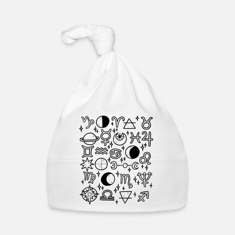 Astrology Organic Baby Cap