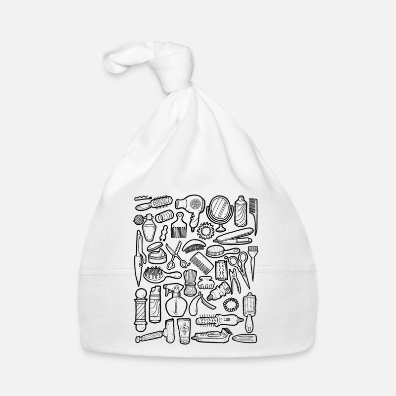Frisör & Barbier Doodles Baby Bio-Mütze