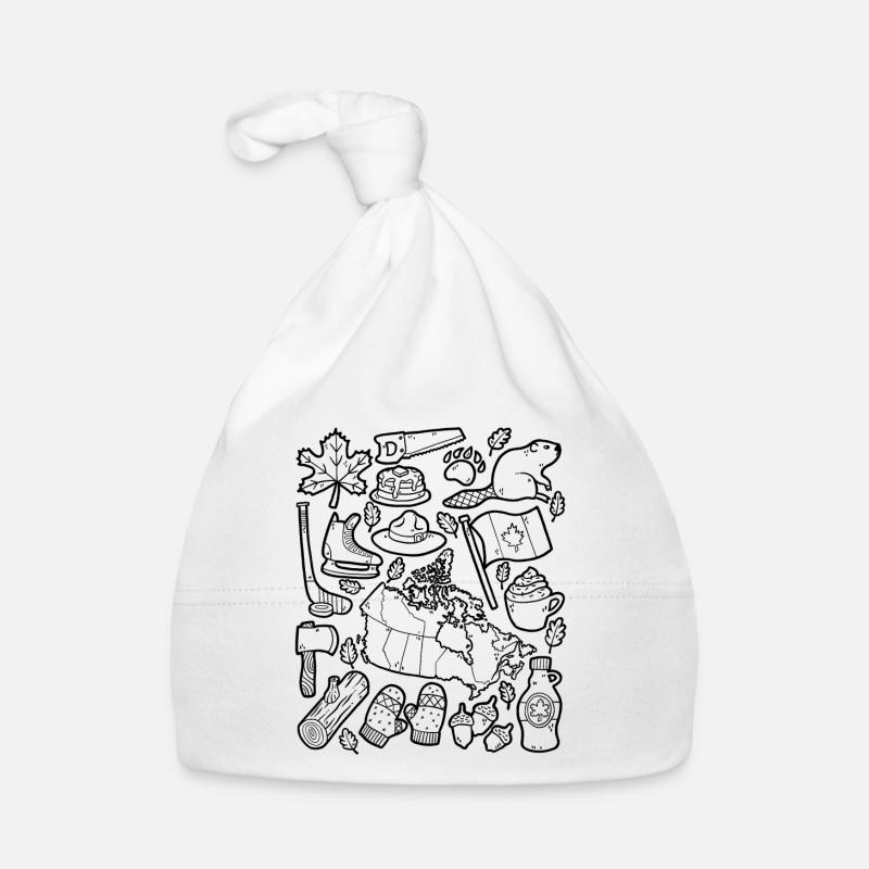 Canada Organic Baby Cap