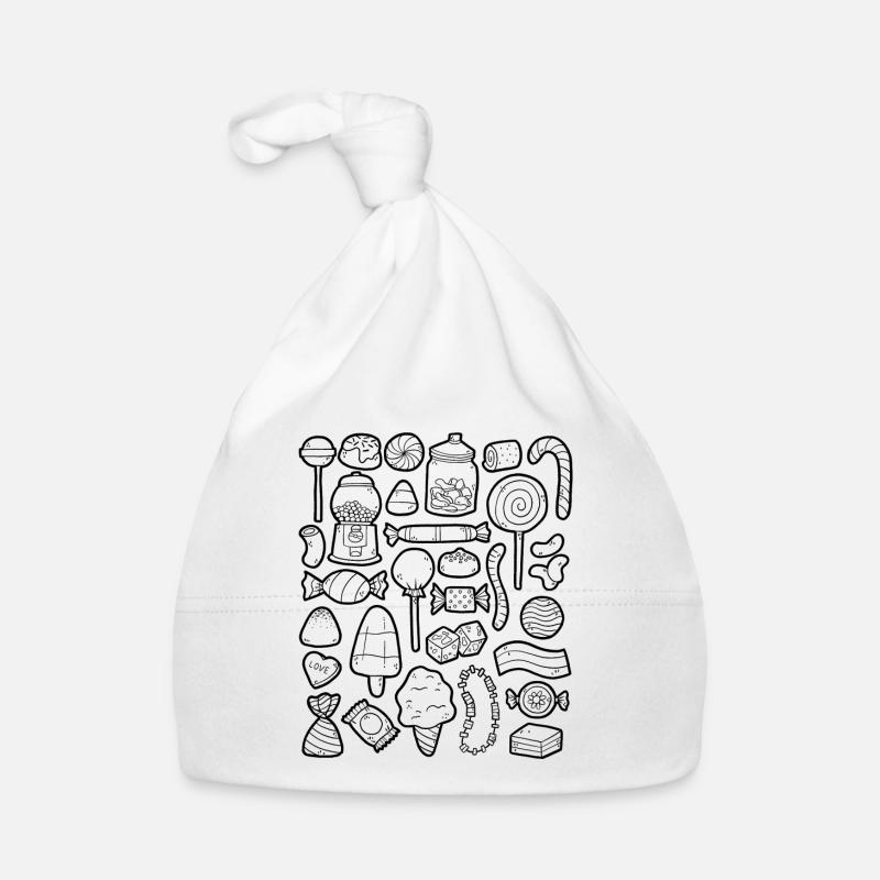 Süßigkeiten Baby Bio-Mütze