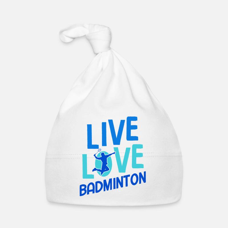 Badminton Baby Bio-Mütze