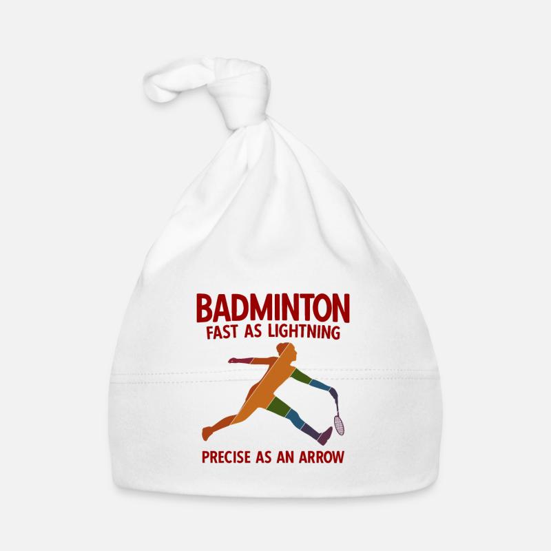 Badminton Baby Bio-Mütze