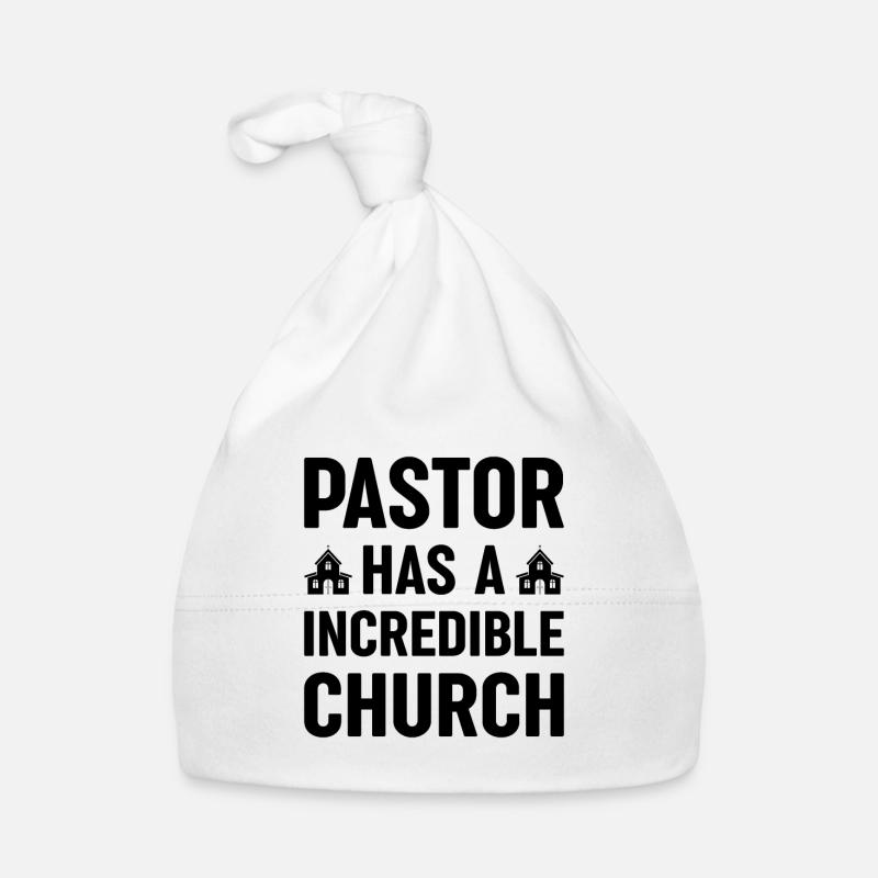 Le pasteur a une église incroyable Christ Bonnet bio Bébé