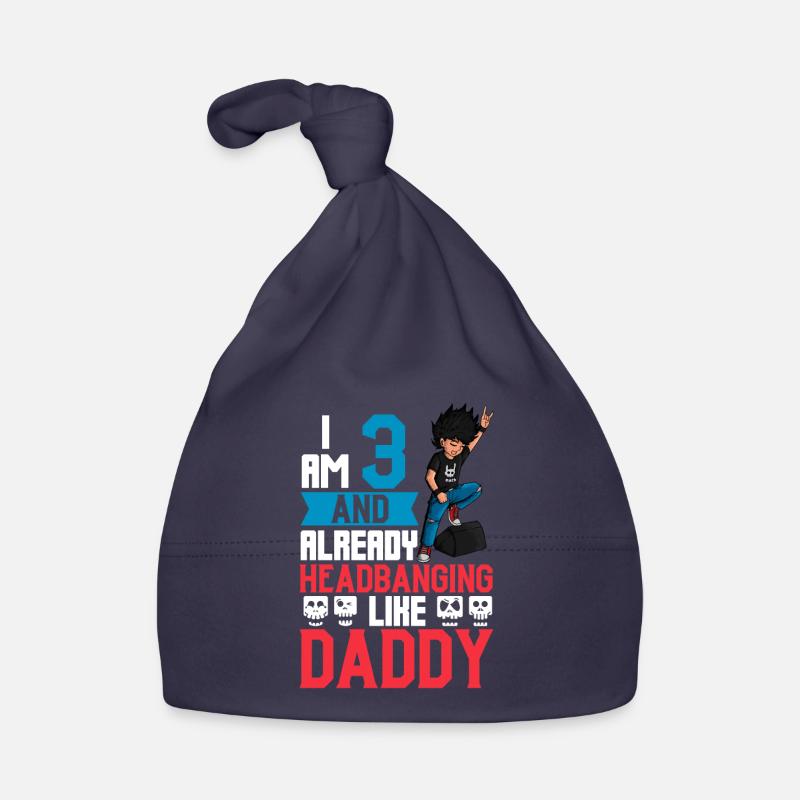 I'm 3 - Young Rocker Organic Baby Cap