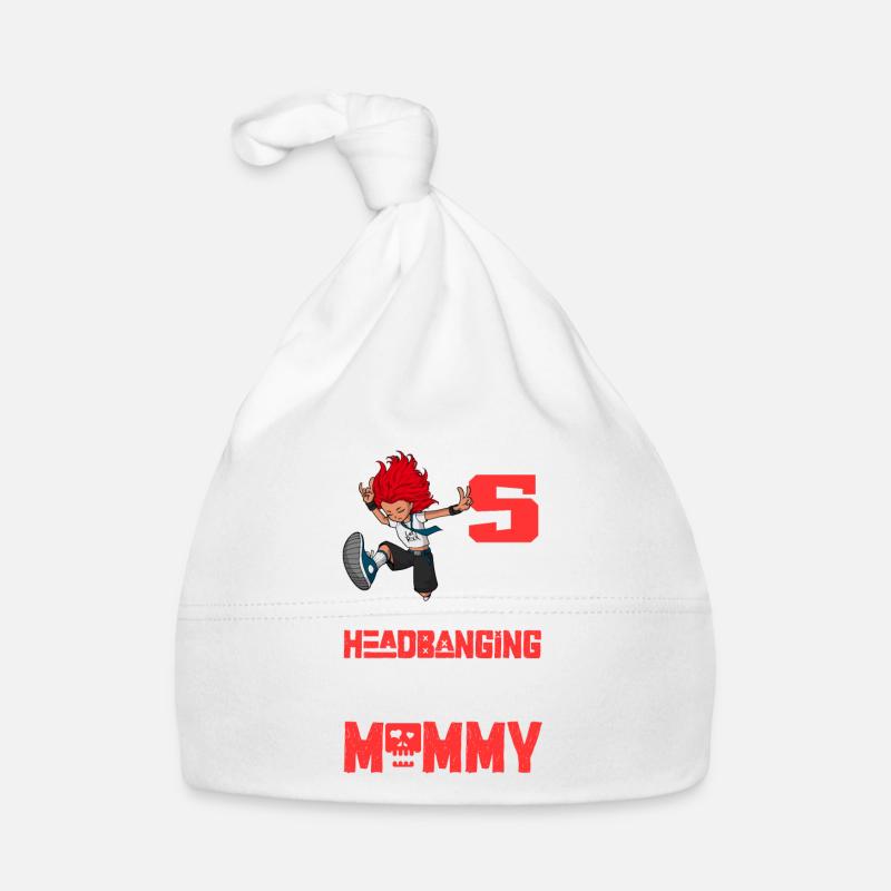 Ich bin 5 - Mädchen Rocker Baby Bio-Mütze