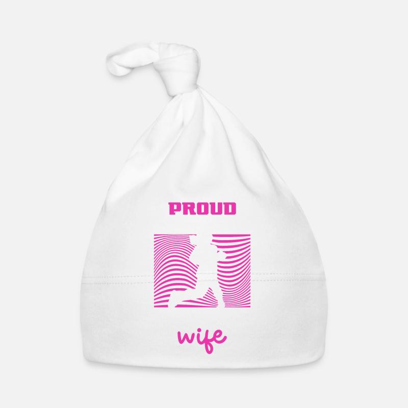 Stolzer Ehemann - Beinprothese Baby Bio-Mütze