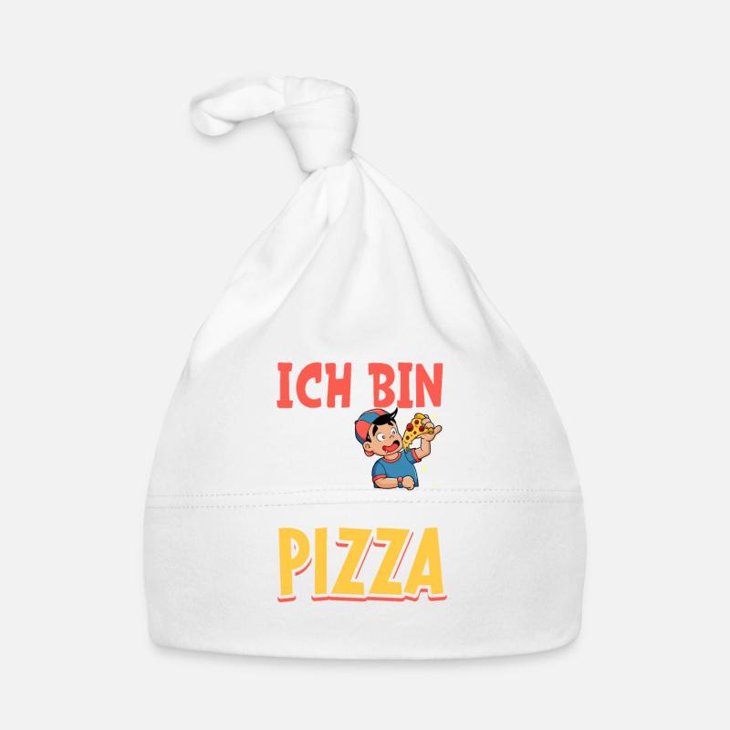 Ich bin 9 - Jungen Pizza Baby Bio-Mütze
