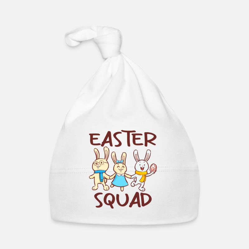 Easter Squad Egg Hunt Organic Baby Cap