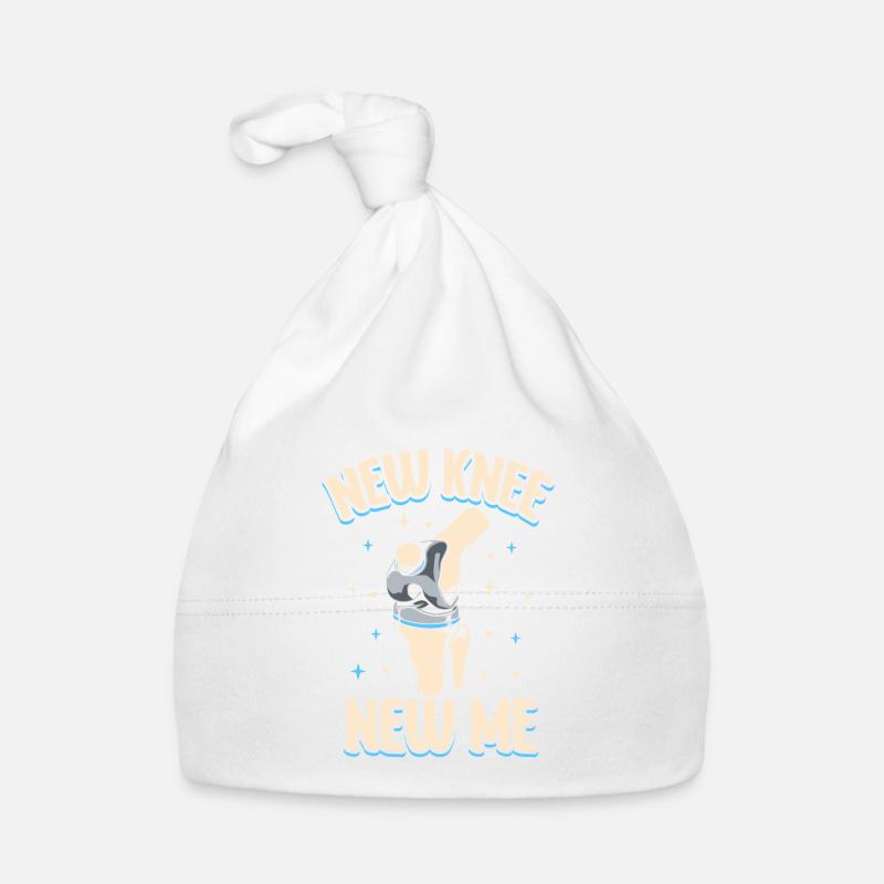New knee, new me - Knee Titanium Organic Baby Cap
