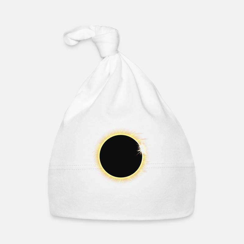 Solar eclipse Organic Baby Cap
