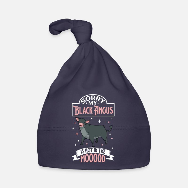 Pas d’humeur - Black Angus Bonnet bio Bébé