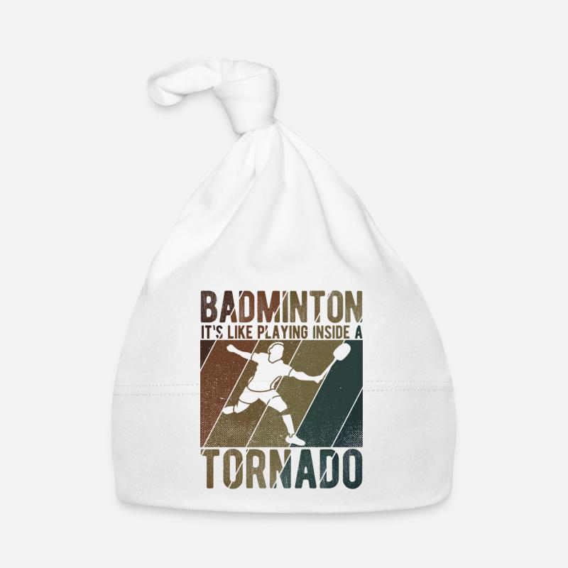 Badminton Baby Bio-Mütze
