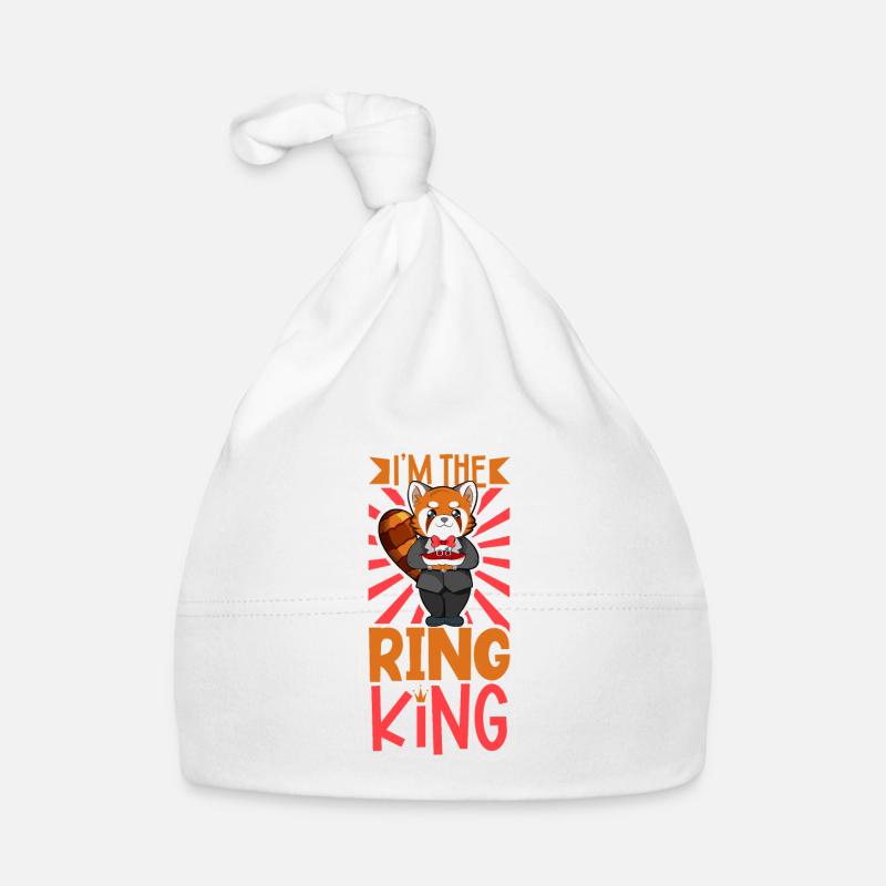 I'm the Ring King - Ring Bearer Organic Baby Cap