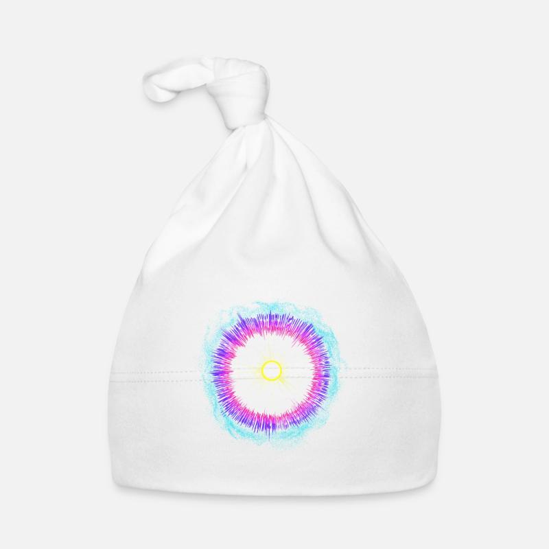 Supernova - Baby Bio-Mütze - Weiß