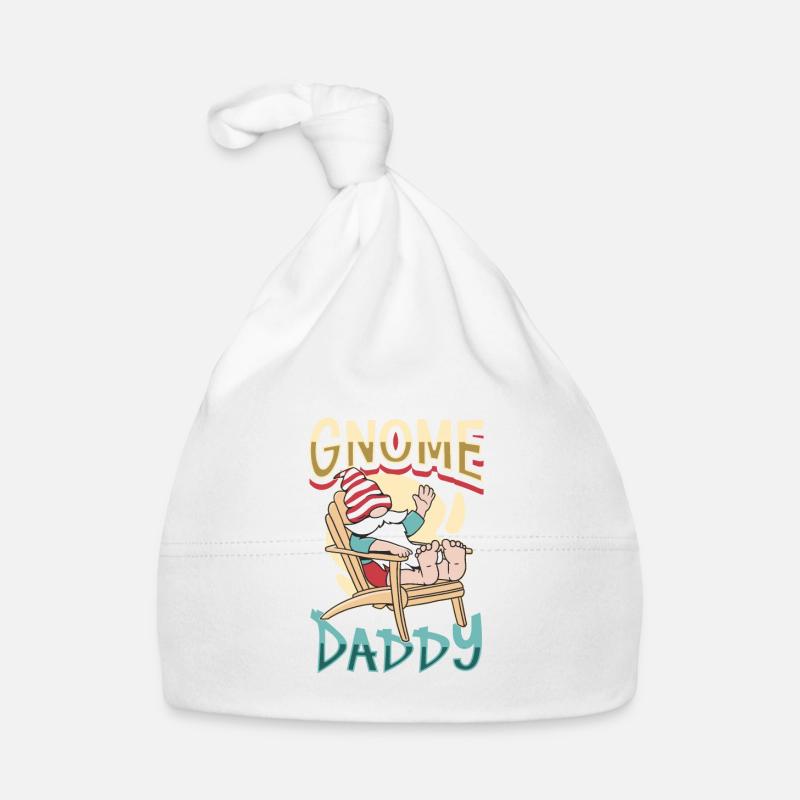 Gnom Papa - Gartenzwerg Baby Bio-Mütze