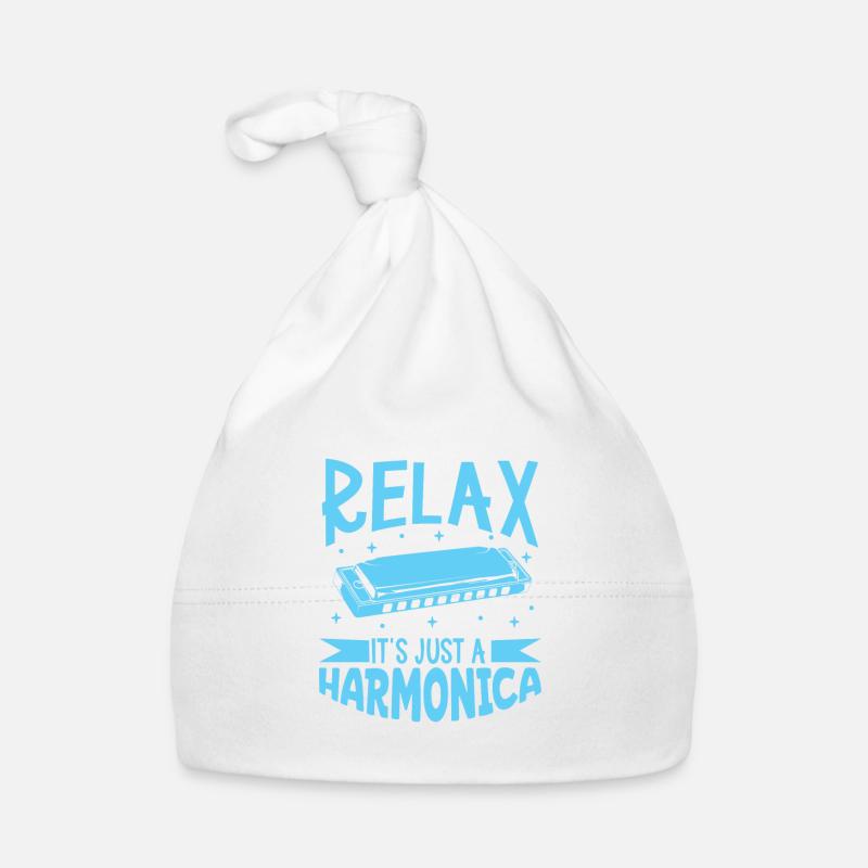 It's just a harmonica Organic Baby Cap
