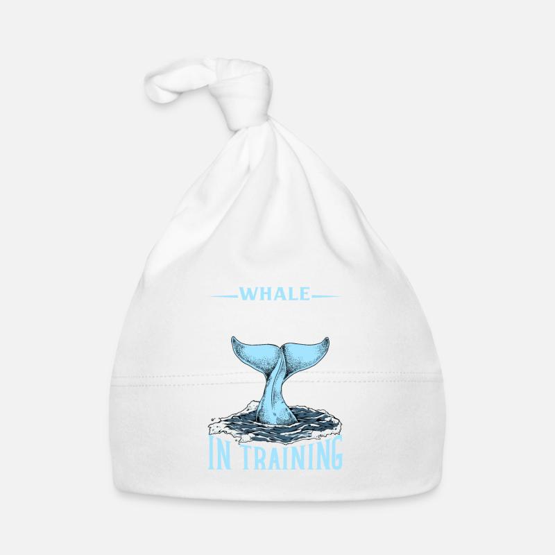 Whale Watcher in Training - Whale Watching Organic Baby Cap