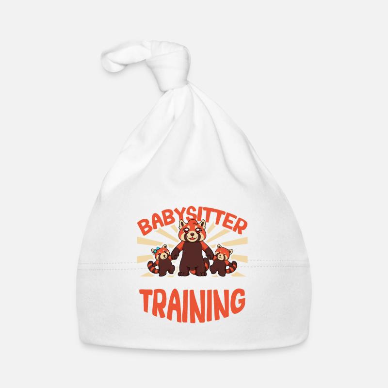 Babysitter in training - Babysitter Organic Baby Cap