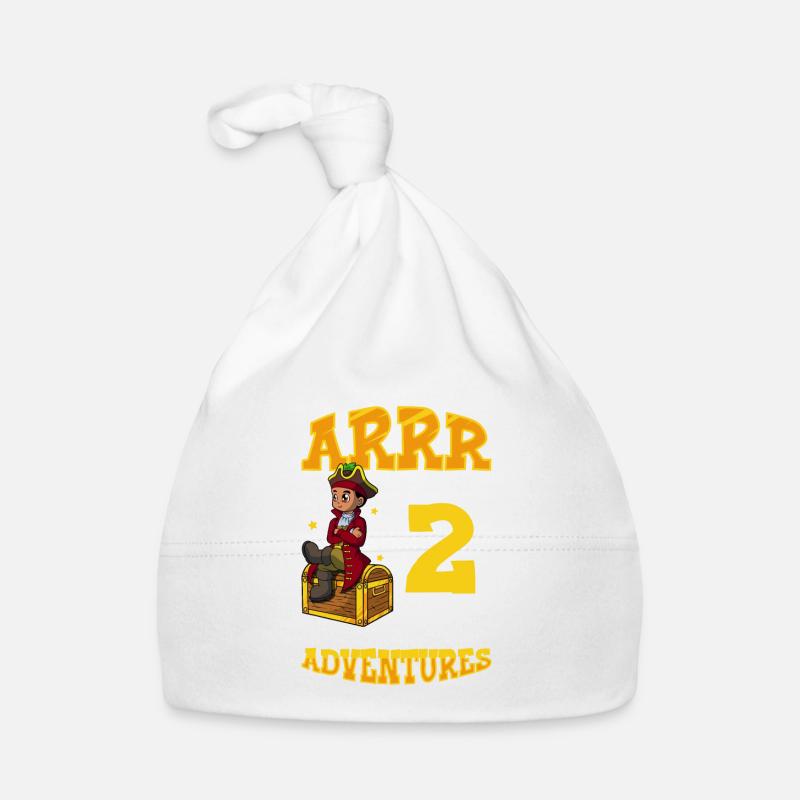 J’ai 2 ans - Jeune pirate Bonnet bio Bébé