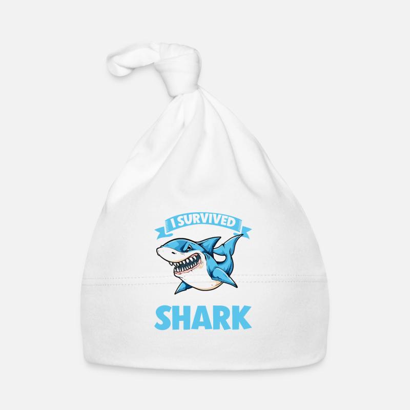 Attaque de requin Bonnet bio Bébé