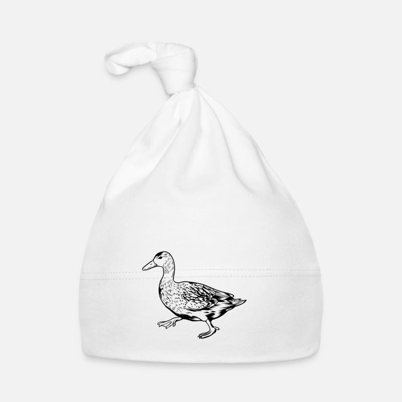Propriétaire de canard - maman canard Bonnet bio Bébé