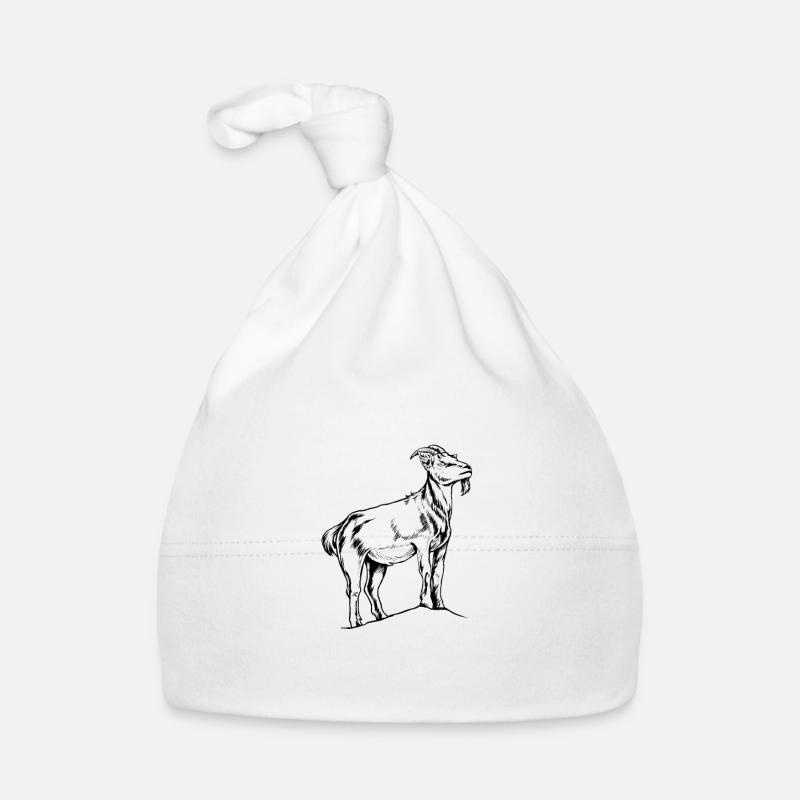 Propriétaire de chèvre - maman chèvre Bonnet bio Bébé