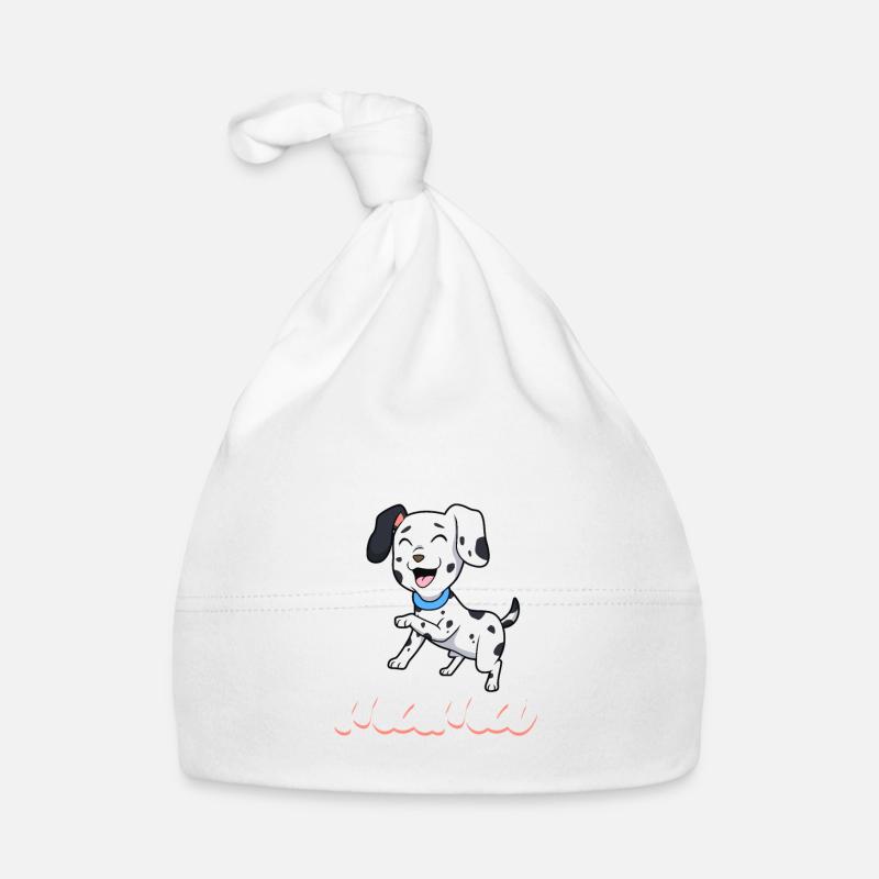 Maman Dalmatienne - Dalmatien Bonnet bio Bébé