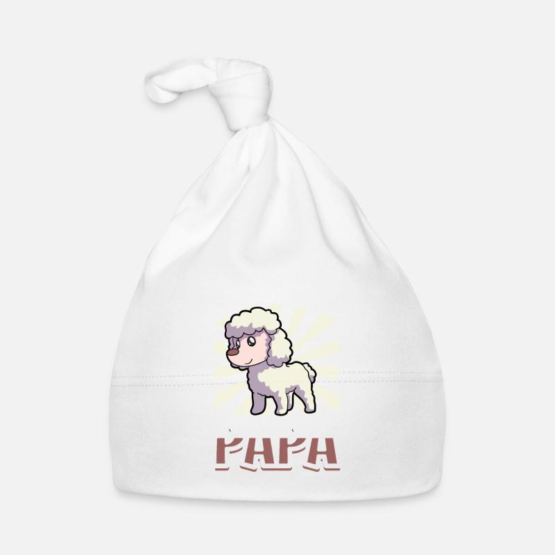 Papa caniche - Caniche Bonnet bio Bébé