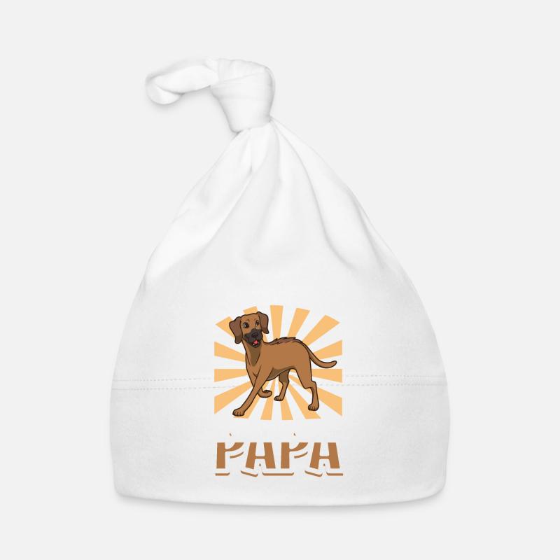 Rhodesian Ridgeback Dad - Rhodesian Ridgeback Bonnet bio Bébé