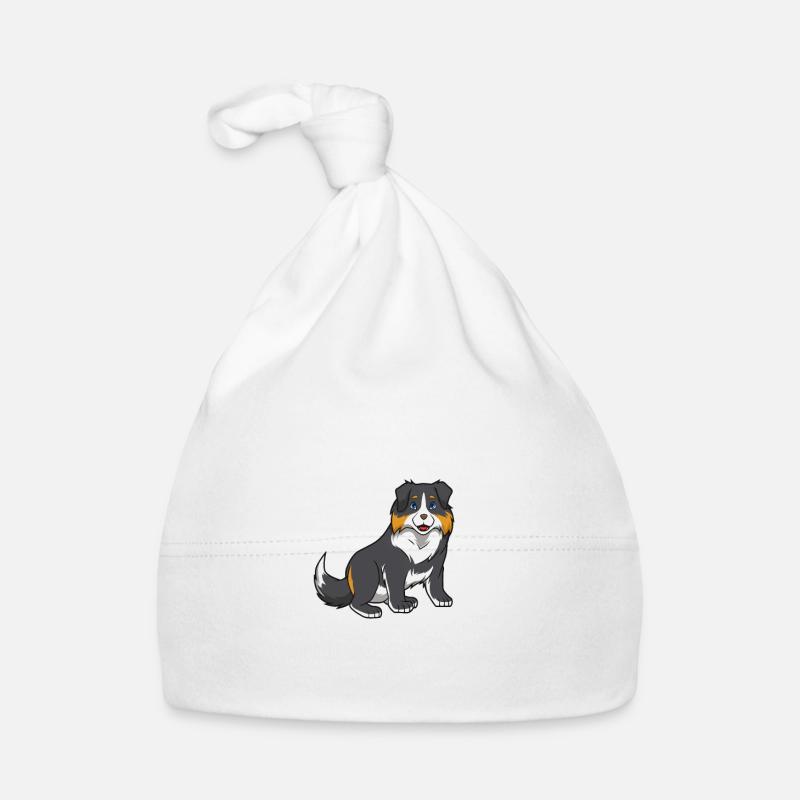 Aussie Mom - Australian Shepherd Baby Bio-Mütze